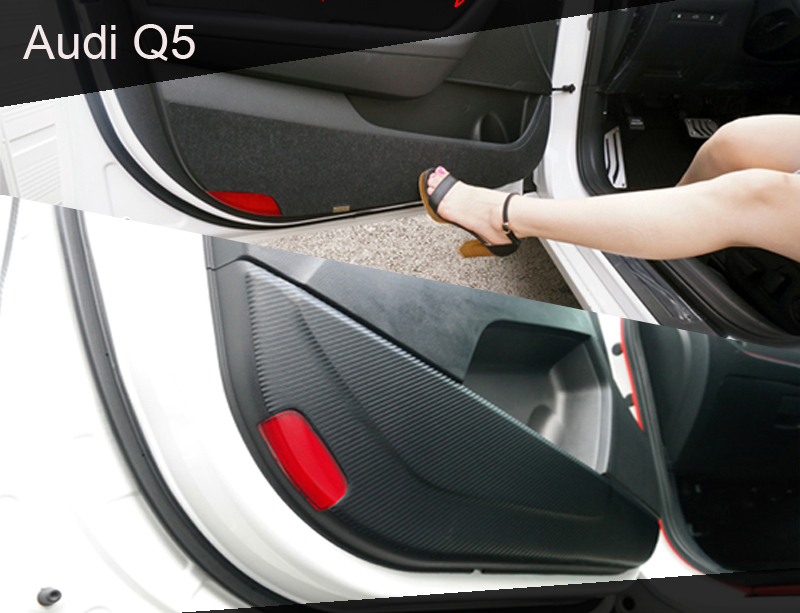 [ Audi Q5 auto parts ] Audi Q5 Carbon & Felt Door Cover